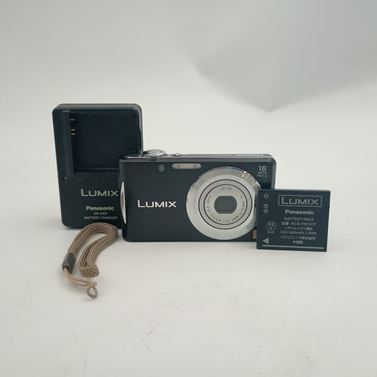 Panasonic LUMIX DMC-FH5 Black コンパクトデジタルカメラ /拍卖