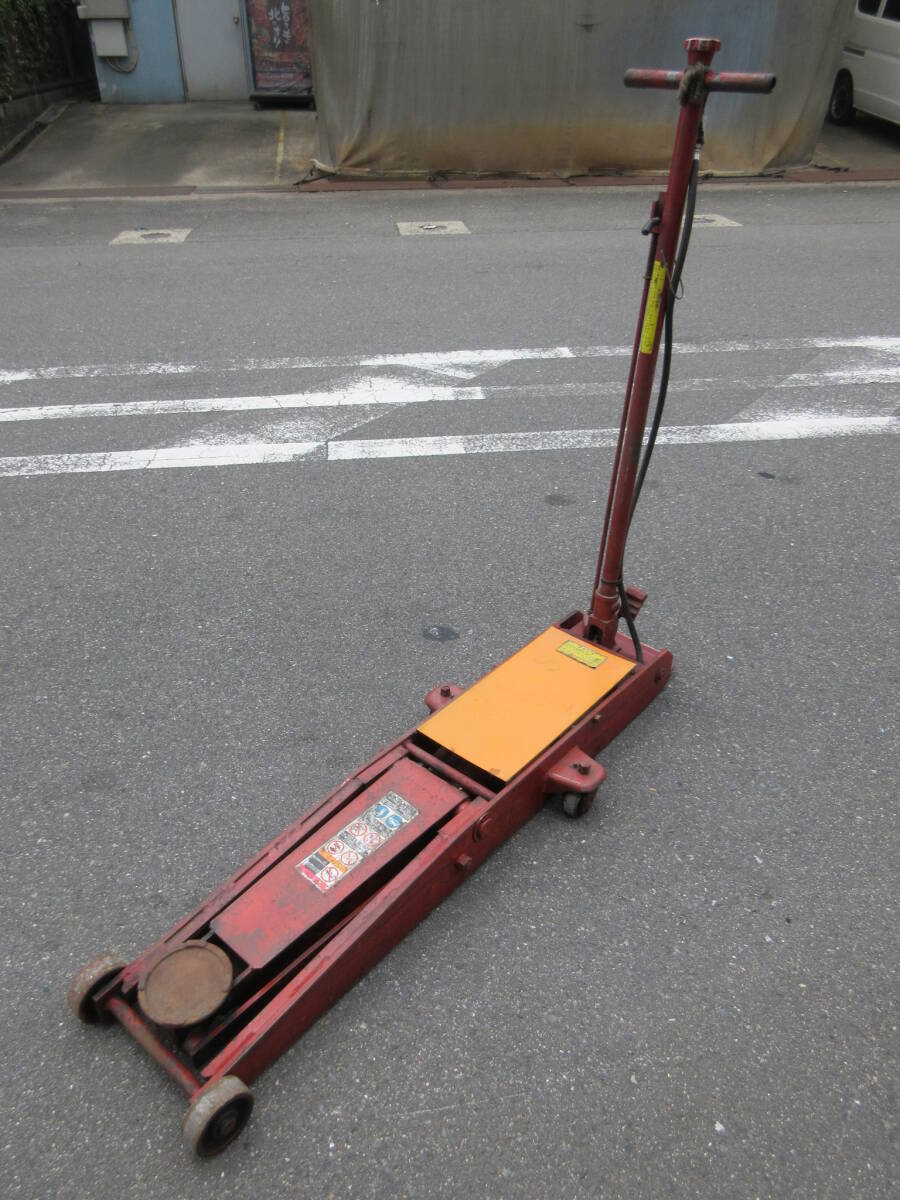 マサダ MASADA 低床型エアーサービスジャッキ ASJ-30ML 3TON 3000kg拍卖