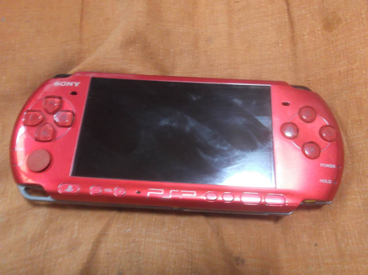 ●SONY PSP本体(PSP-3000/ラディアント・レッド) PSP●拍卖
