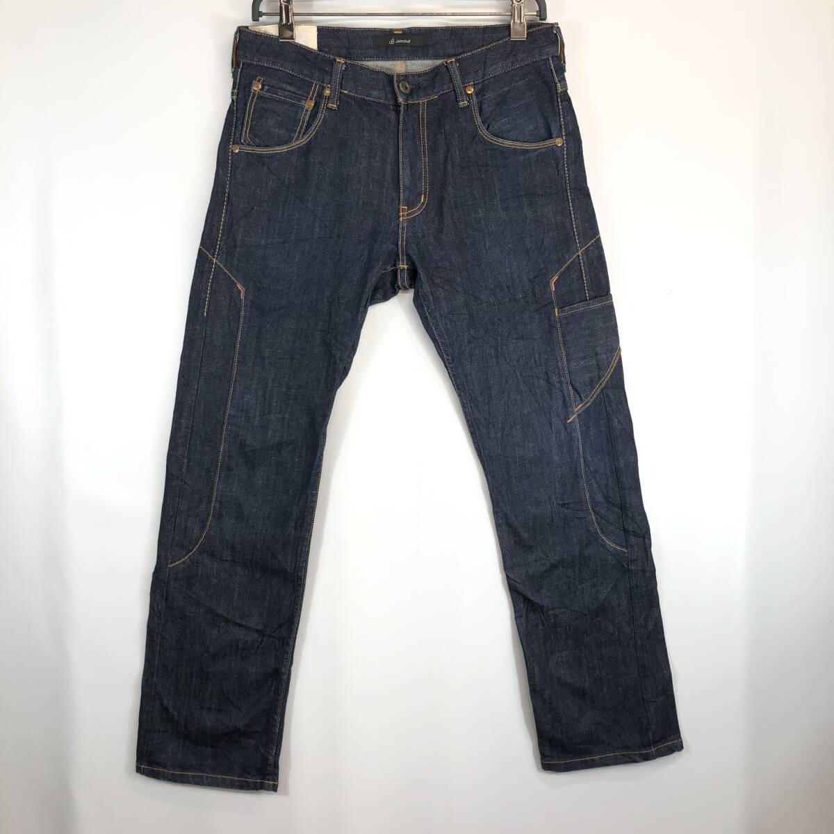 JOHNBULL ジョンブル 日本製 ストレッチデニムパンツ 11444ダイ Mサイズ拍卖