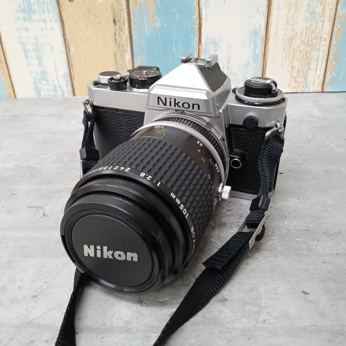 Nikon FE 本体 + Micro-NIKKOR 105mm F2.8 オールドレンズ 動作未確認 ジャンク品拍卖