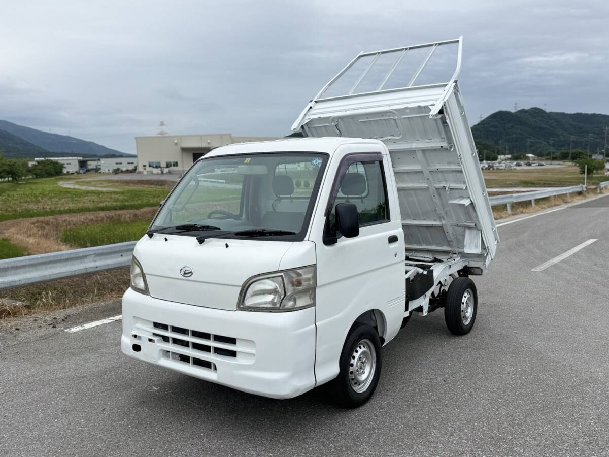 ダイハツハイゼットトラック★ローダンプ★走行61100km★平成22年式★5速マニュアル★4WD★エアコン★パワステ★拍卖