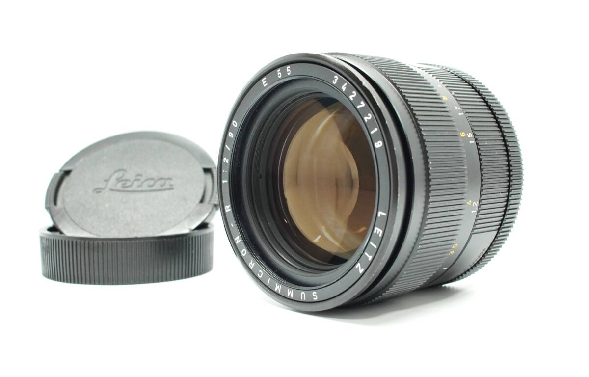 極上美品 Leica Summicron-M 90mm f2 E55 MF Lens Canada R レンズ #1632拍卖