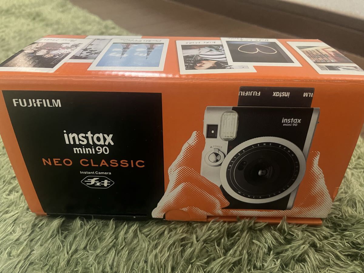 FUJIFILM インスタントカメラ チェキ90 ネオクラシック チェキフィルム50枚セット ジャンク品拍卖