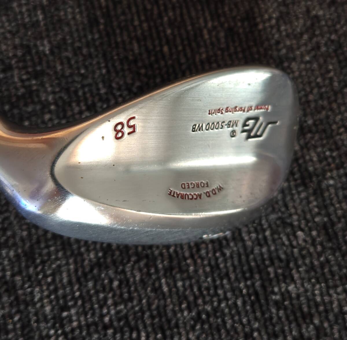 E★スパイン調整済★三浦技研 MB 5000WB 58°★K's-wedge HW120★拍卖