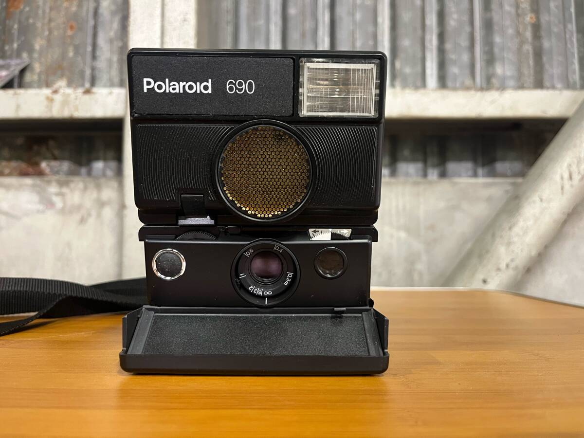 未確認▽Polaroid/ポラロイド フィルム・インスタントカメラ「Polaroid 690」拍卖
