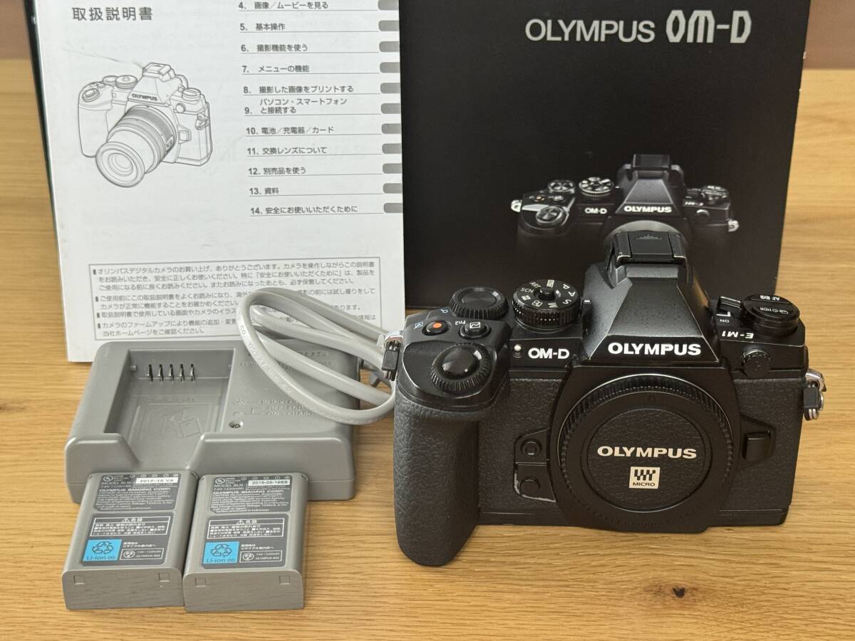 オリンパス OLYMPUS OM-D E-M1 純正バッテリー2個付 used拍卖
