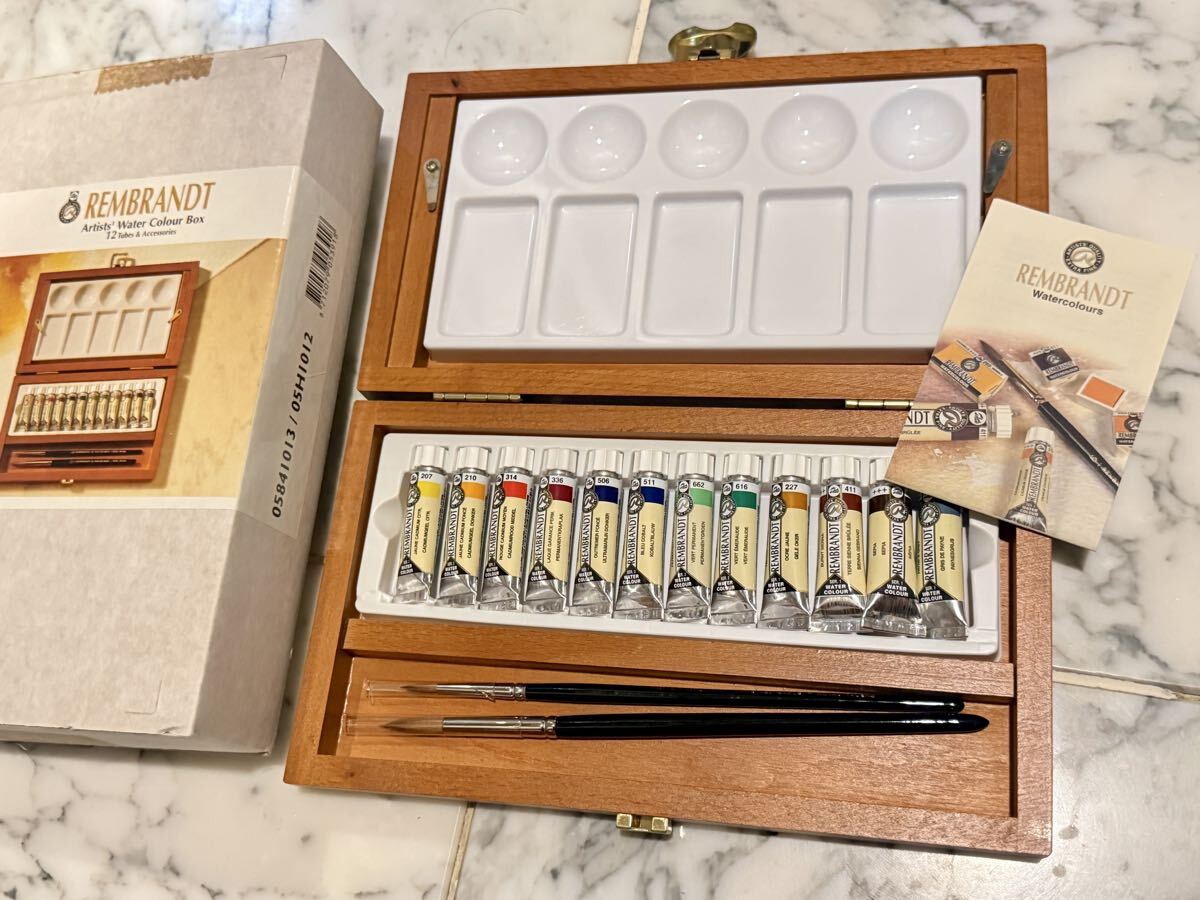 レンブラント 水彩絵具セット 木製拍卖