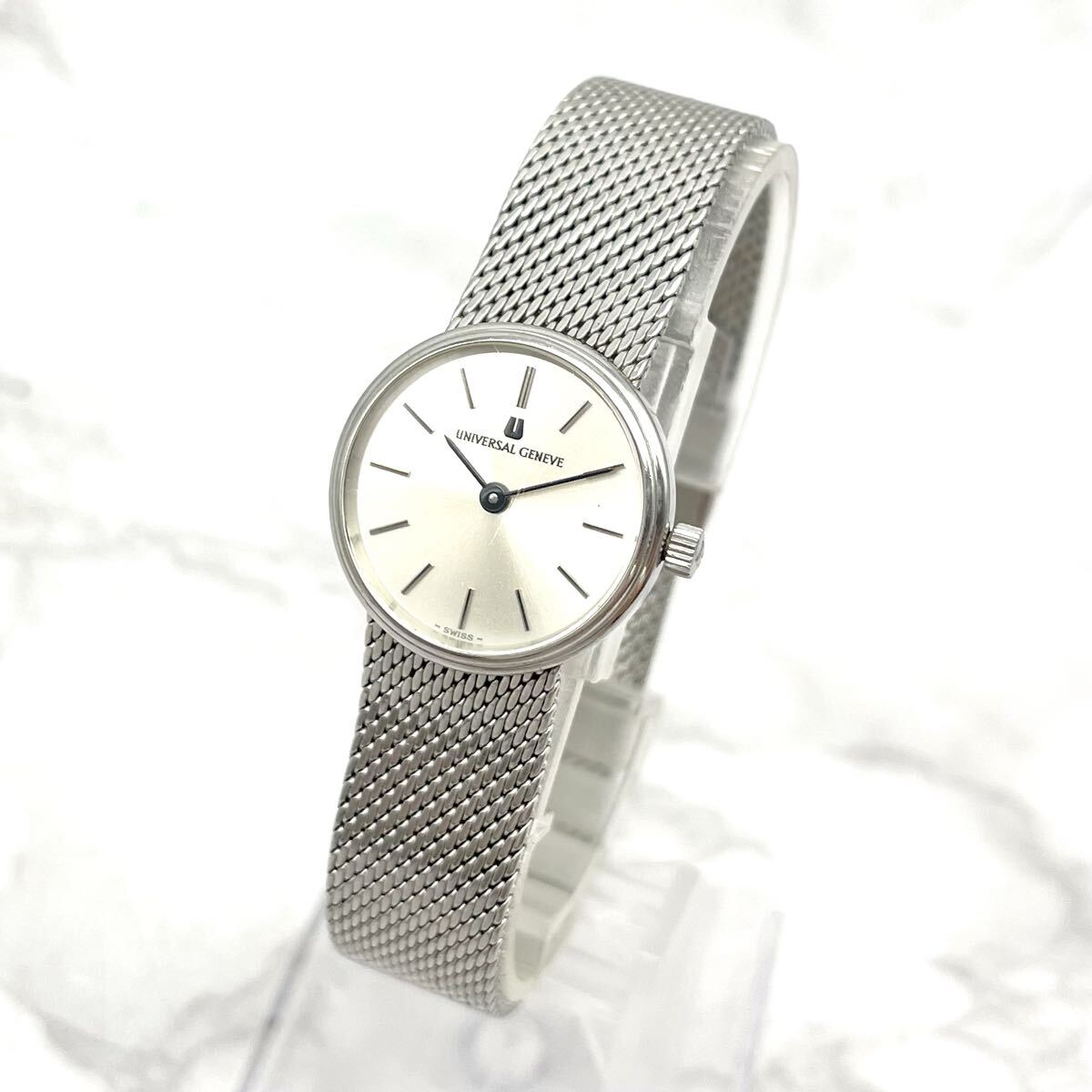 FN19579K UNIVERSAL GENEVE ユニバーサル ジュネーブ 腕時計 手巻き 現状出品拍卖