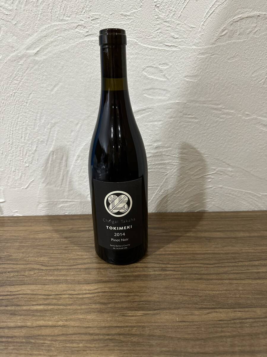 シャトー・イガイ・タカハ Ch.igai Takaha TOKIMEKI ピノ・ノワール 2014 750ml カリフォルニア JAL国際線ファーストクラス拍卖