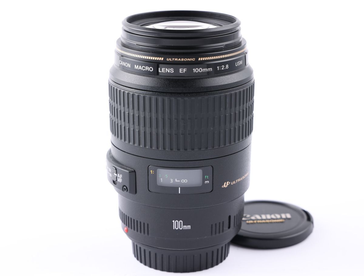 【かめらや】00287 Canon MACRO LENS EF 100mm F2.8 USM 単焦点 マクロレンズ EFマウント拍卖