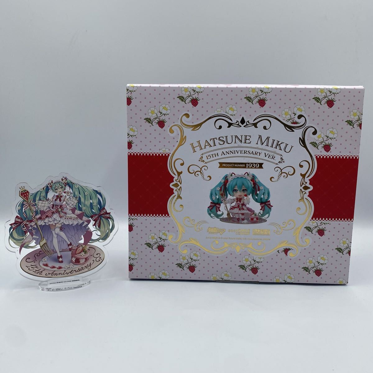 ◯【売り切り】グッドスマイルカンパニー ねんどろいど 初音ミク 15th Anniversary Ver. アクリルスタンド おまけ付き拍卖