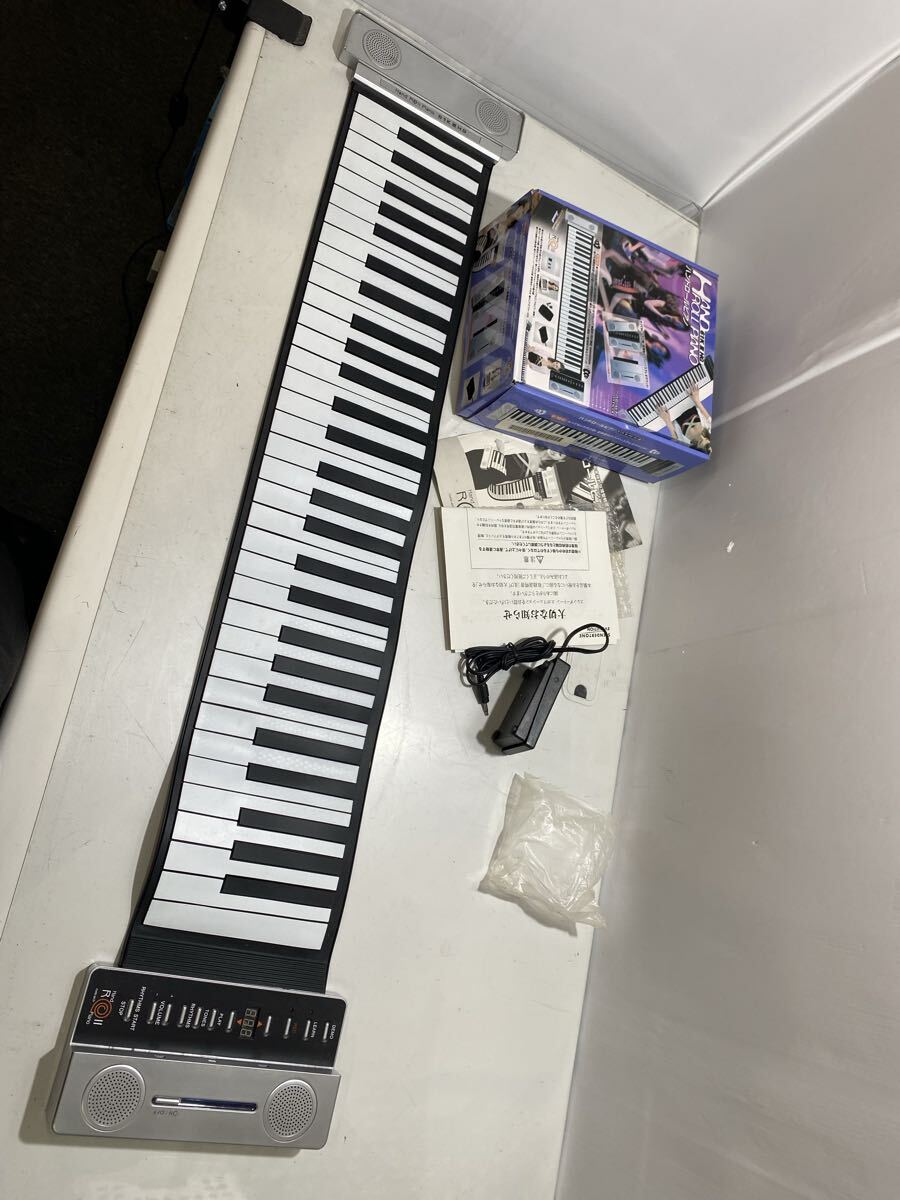 67919【自宅保管品】ハンドロールピアノ 61K III HG (61鍵) ステレオサウンド 129音色 録音再生機能拍卖