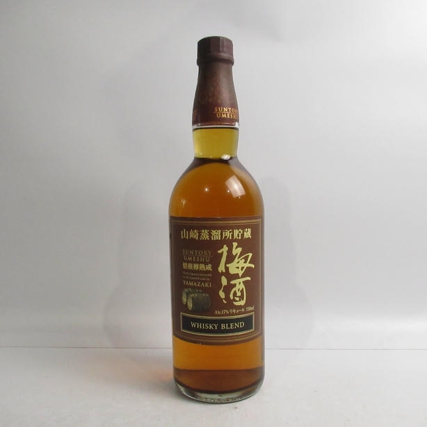 SUNTORY(サントリー)山崎蒸溜所貯蔵 焙煎樽熟成梅酒 17% 750ml ※オリ有り Z26F020011拍卖