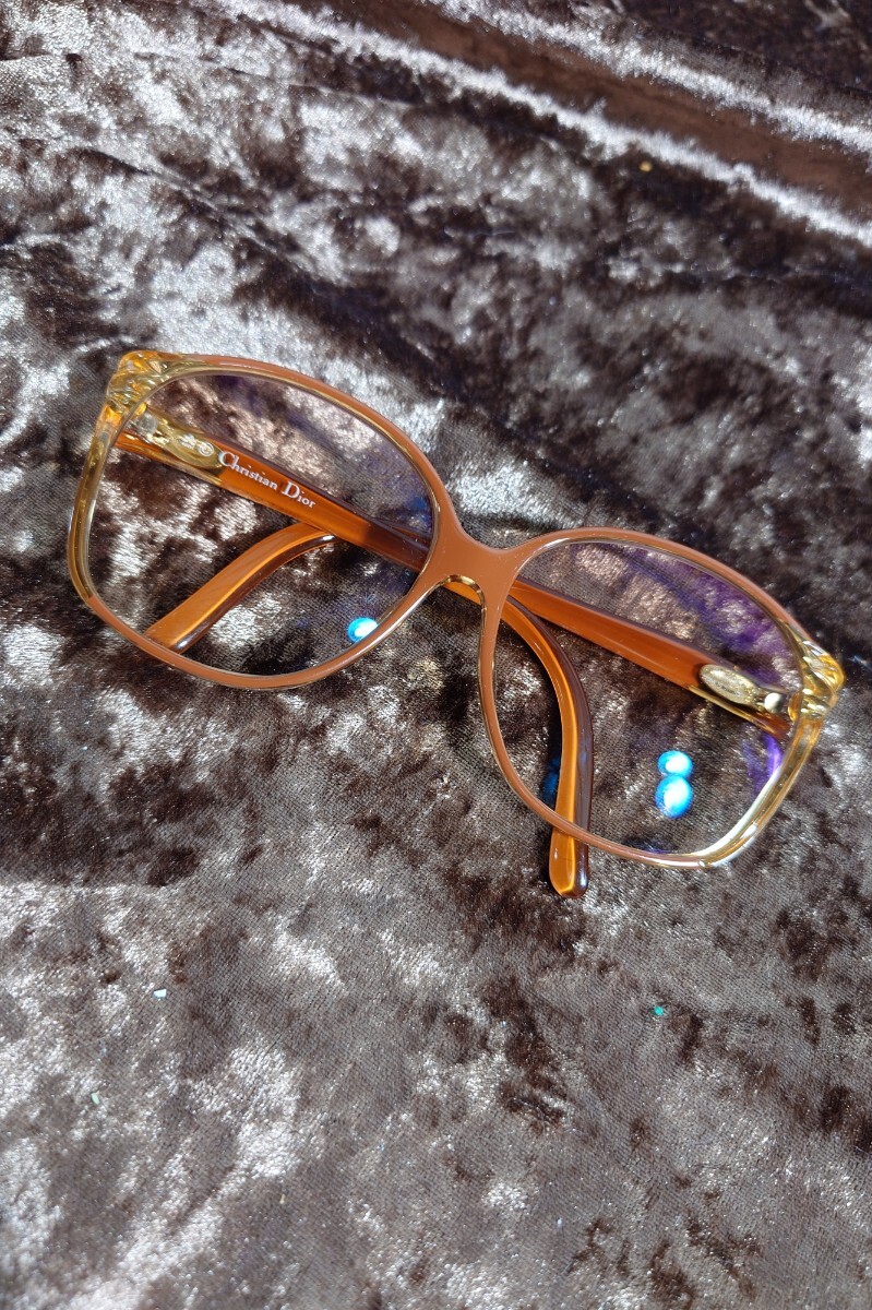 Christian Dior 眼鏡 度入りレンズ付き クリスチャンディオール メガネ ブランド拍卖