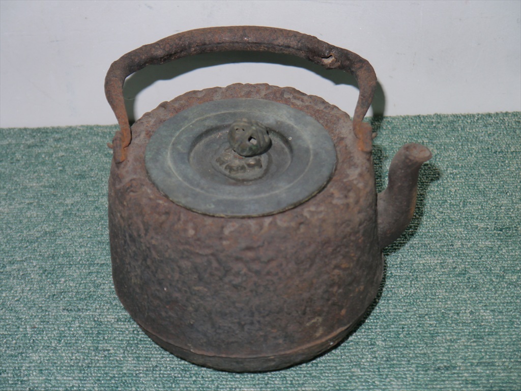 年代物 鉄瓶 南部鉄器 南部鉄瓶 鉄器 茶瓶 茶器 アンティーク ビンテージ 当時物 現状渡し NO.1拍卖