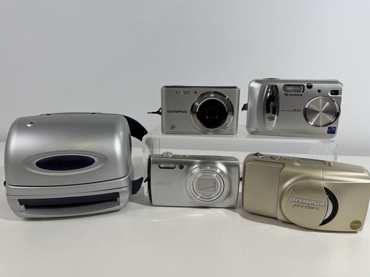 【6/4R】OLYMPUS μ115 FE-4050 VH-510 FUJIFILM A310 polaroid ポラロイド デジタルカメラ デジカメ フィルムカメラ カメラ ジャンク拍卖