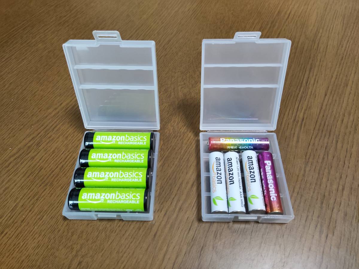 【送料140円!】単三 電池ケース 1~4本まで収納できます 単四にも使用可! 同梱可拍卖