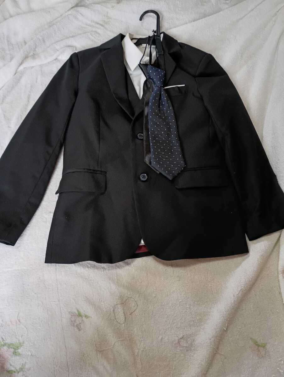 男の子 入学式 卒園式 フォーマルスーツ 中古美品拍卖