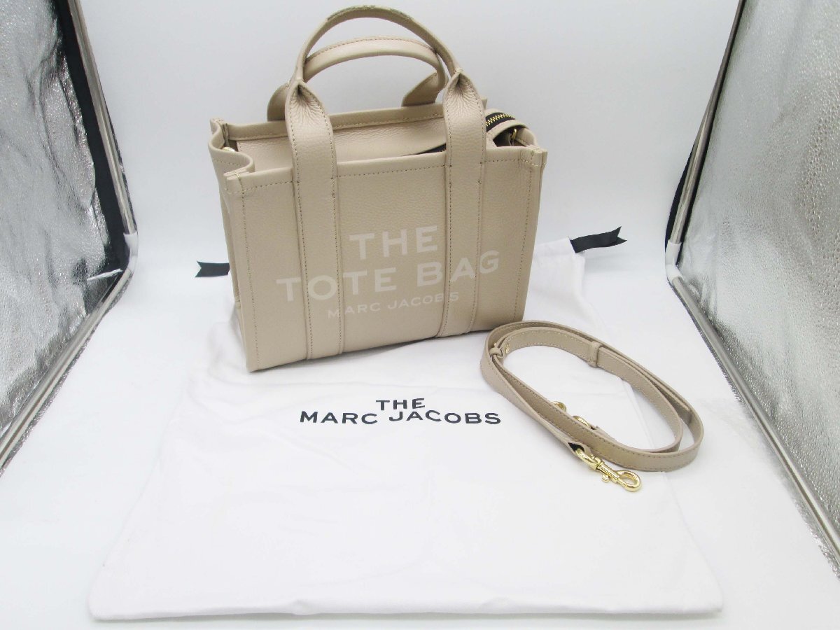 ◆MARC JACOBS マークジェイコブス ザ トートバッグ レディース 2WAY ショルダー ハンドバッグ ベージュ系 カバン◆/T拍卖