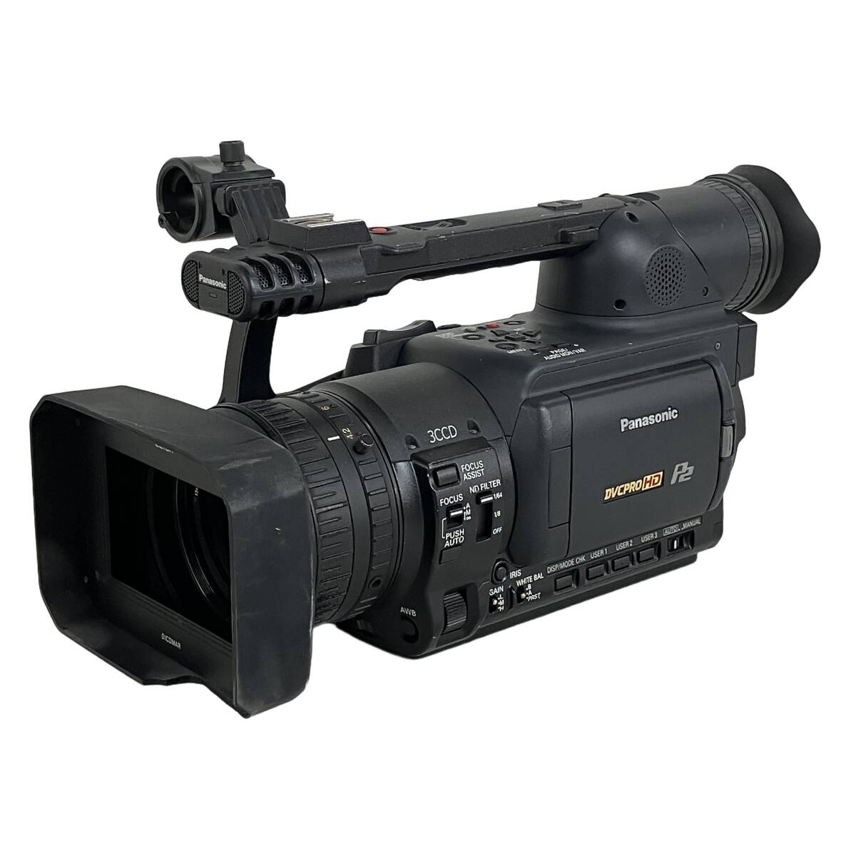 Panasonic AG-HVX200 デジタル シネマ ビデオカメラ P2HDカメラ パナソニック ジャンク Y11296408拍卖