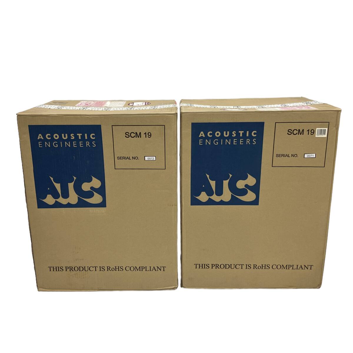 ATC ACOUSTIC ENGINEERS SCM19 チェリー スピーカー ペア 音響機器 未使用 未開封 T11303551拍卖