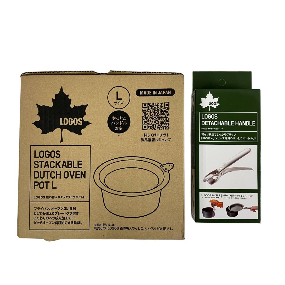 LOGOS 鉄の職人 スタックダッチポット L アウトドア キャンプ用品 81062252 在庫保管品 未使用 T11089889拍卖