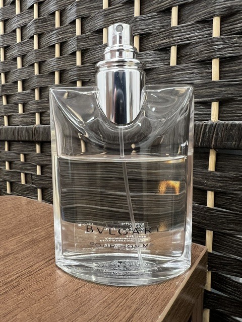 笠「14219」BVLGARI/ブルガリ プールオム オードトワレ 100ml 蓋なし 残量6~7割程度拍卖