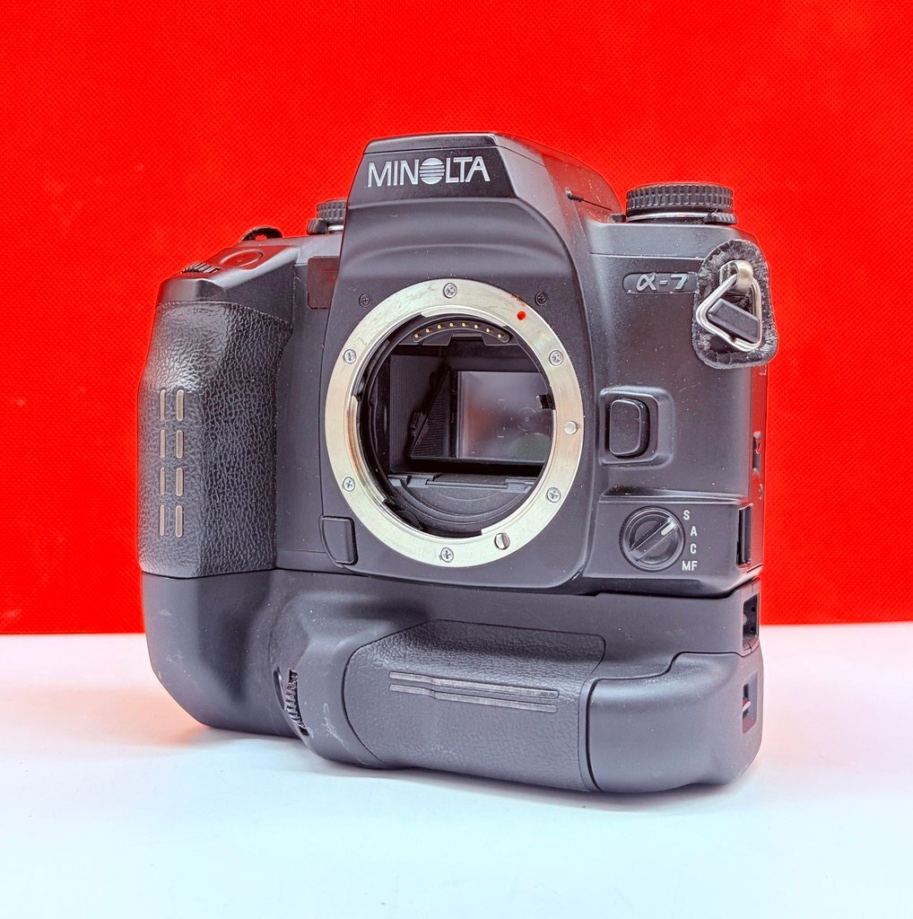 Q514 MINOLTA α-7 フィルム一眼レフカメラ ボディ ジャンク ミノルタ拍卖