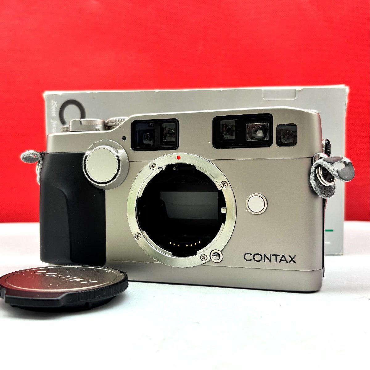 N13 CONTAX G2 フィルムカメラ レンジファインダー ボディ 動作品 元箱 1円スタート コンタックス拍卖