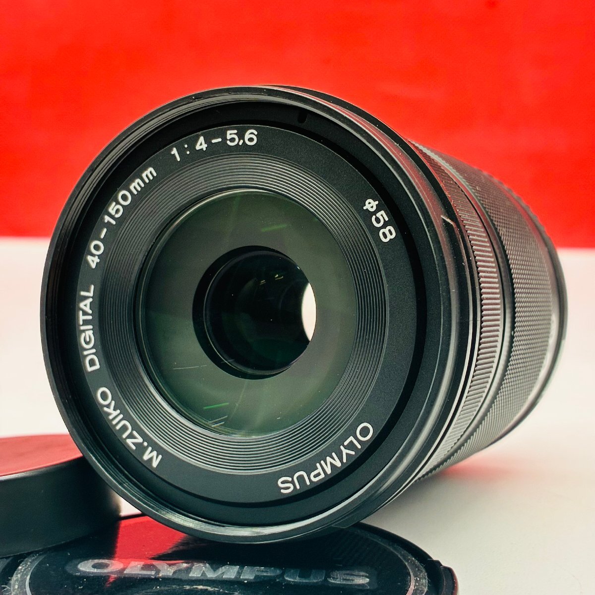 P56 OLYMPUS M.ZUIKO DIGITAL 40-150mm F4-5.6 ED MSU カメラ レンズ 動作品 オリンパス拍卖