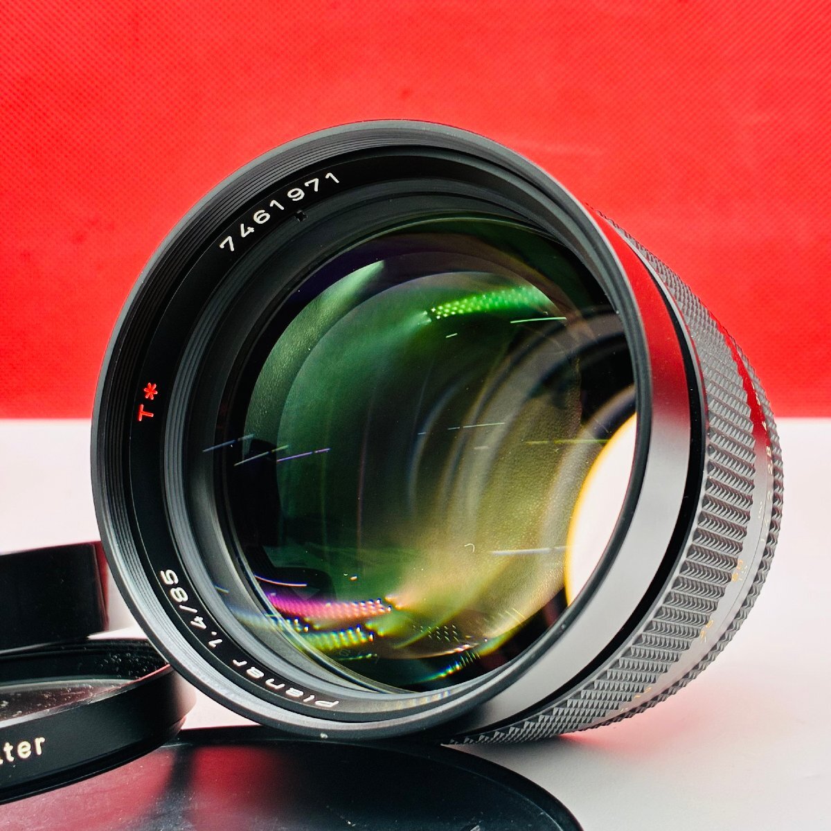 P39 防湿庫保管品 CONTAX Carl Zeiss Planar F1.4 85mm T* MMJ カメラ レンズ カールツァイス コンタックス拍卖