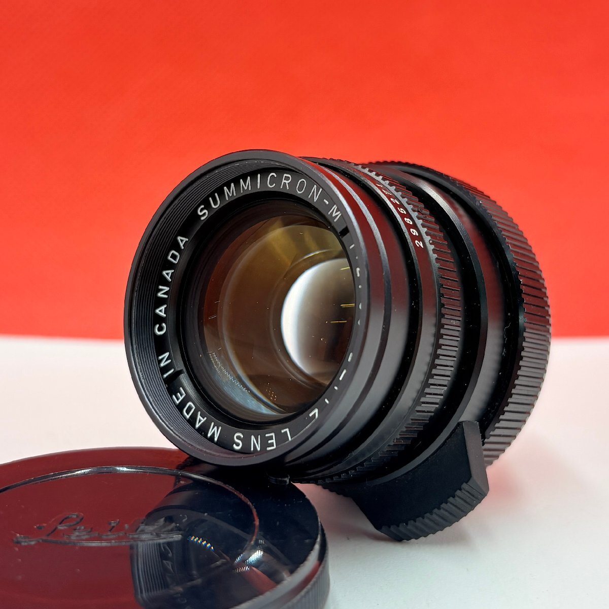 T24 Leica Leitz SUMMICRON-M F2 50mm CANADA 第3世代 3rd Mマウント カメラ レンズ 1円スタート ライツ ライカ拍卖