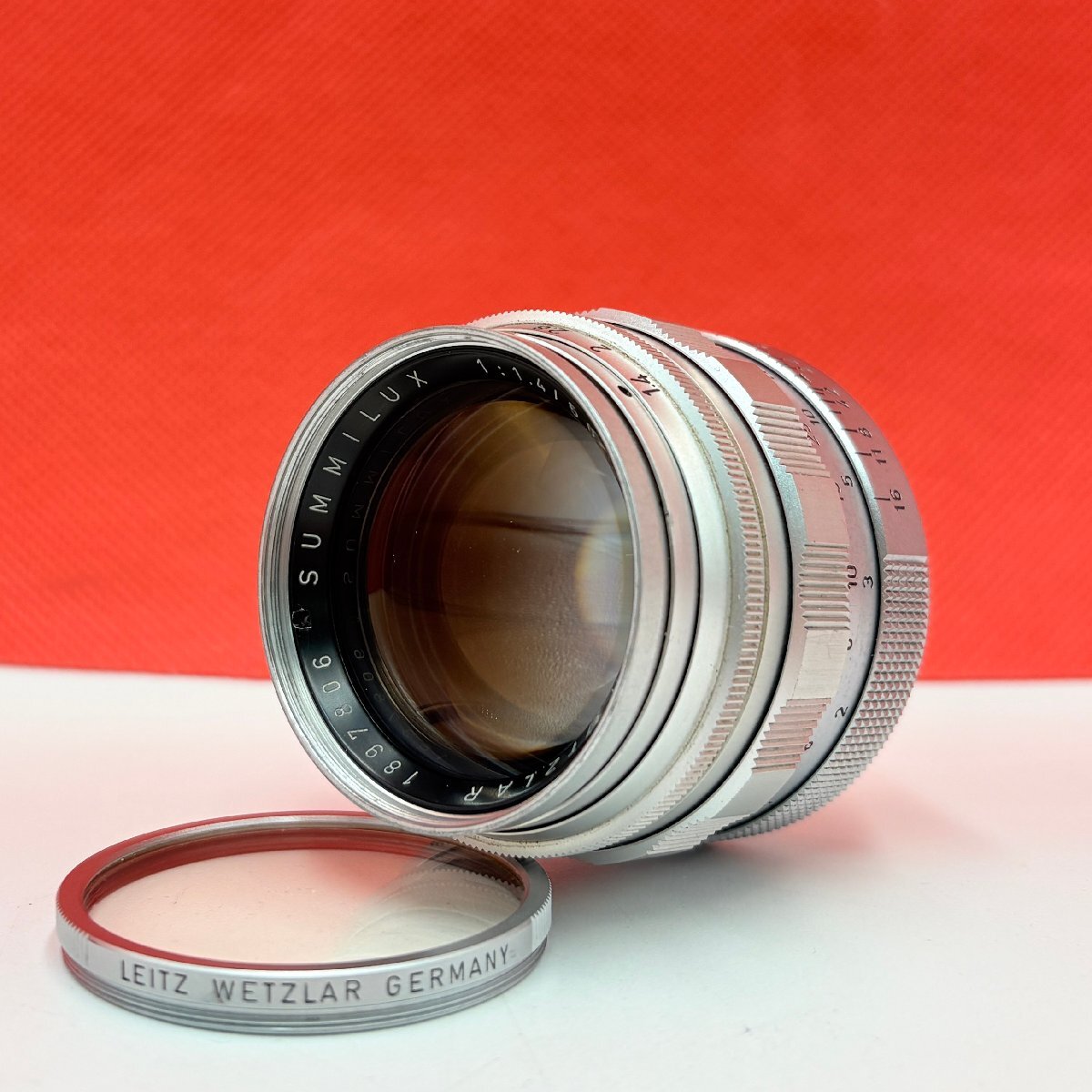T11 Leica LEITZ SUMMILUX F1.4 50mm Mマウント 第2世代 2nd 沈胴式 カメラ レンズ 1円スタート ライツ ライカ拍卖