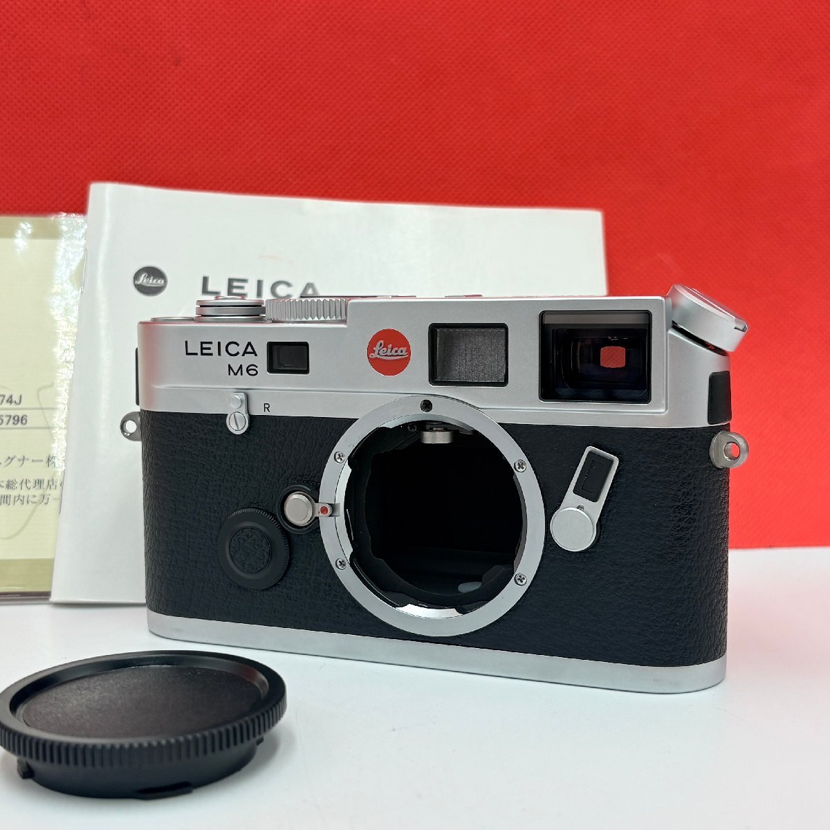 T09 防湿庫保管品 Leica Leitz M6 TTL 0.58 シルバー JAPANモデル フィルムカメラ レンジファインダー ボディ 動作品 1円スタート ライカ拍卖