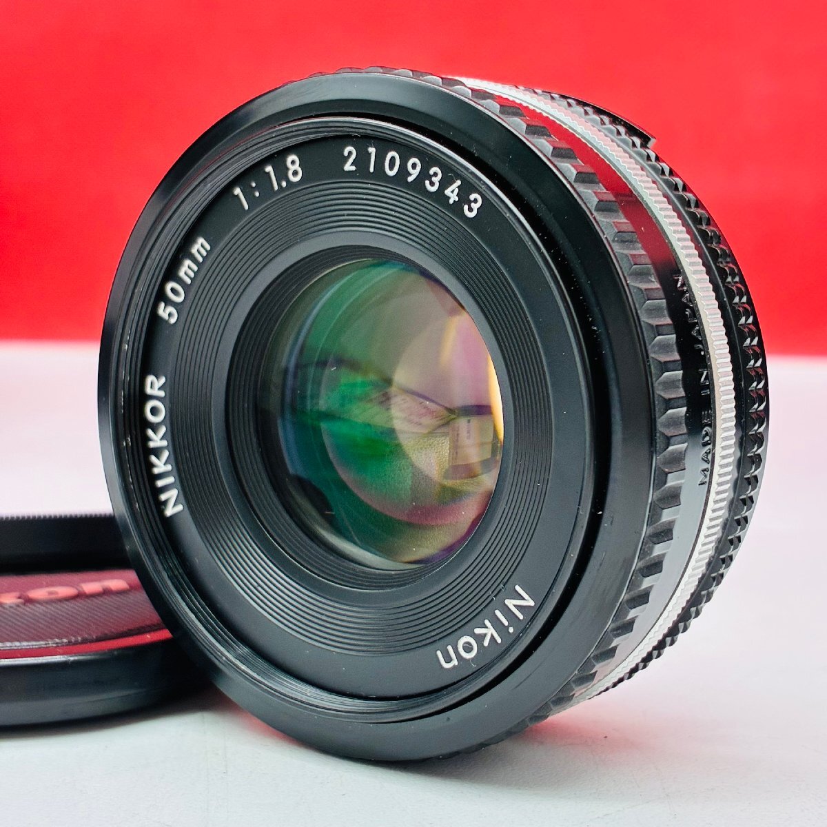 P82 Nikon NIKKOR 50mm F1.8 Ai-s カメラ レンズ ニコン拍卖