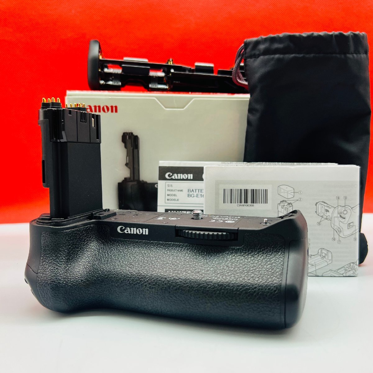 K121 Canon BATTERY GRIP BG-E16 カメラ アクセサリー バッテリーグリップ 現状品 キャノン拍卖
