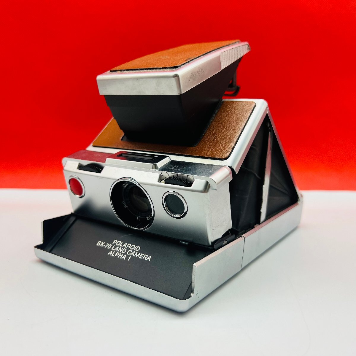 K189 POLAROID SX-70 LAND CAMERA ALPHA 1 インスタントカメラ 現状品 ポラロイド拍卖