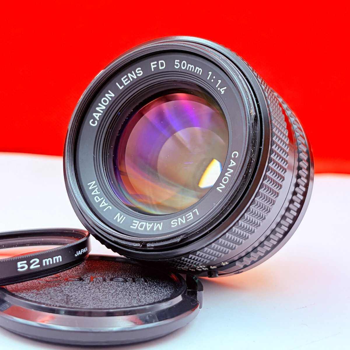 Q44 Canon LENS New FD 50mm F1.4 カメラ レンズ キャノン拍卖