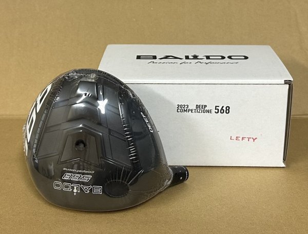 バルド BALDO レフティ 2023 568 ディープ 左9度- ヘッド単品 HC無 スリーブ付き 未使用品◆◆◆DEEP拍卖