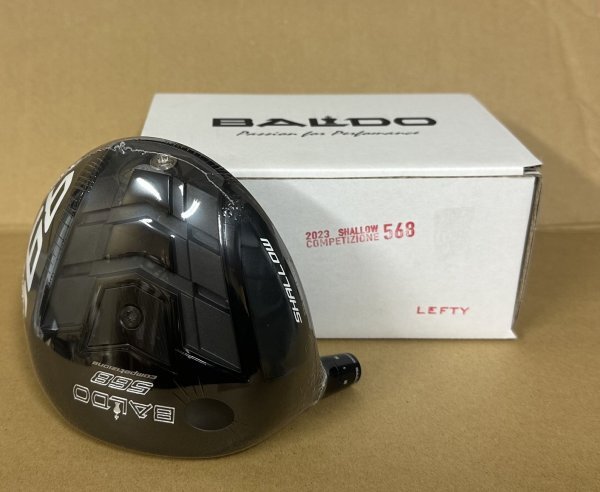 バルド BALDO レフティ 2023 568 シャロー 左10度- ヘッド単品 HC無 スリーブ付き 未使用品◆◆◆SHALLOW拍卖