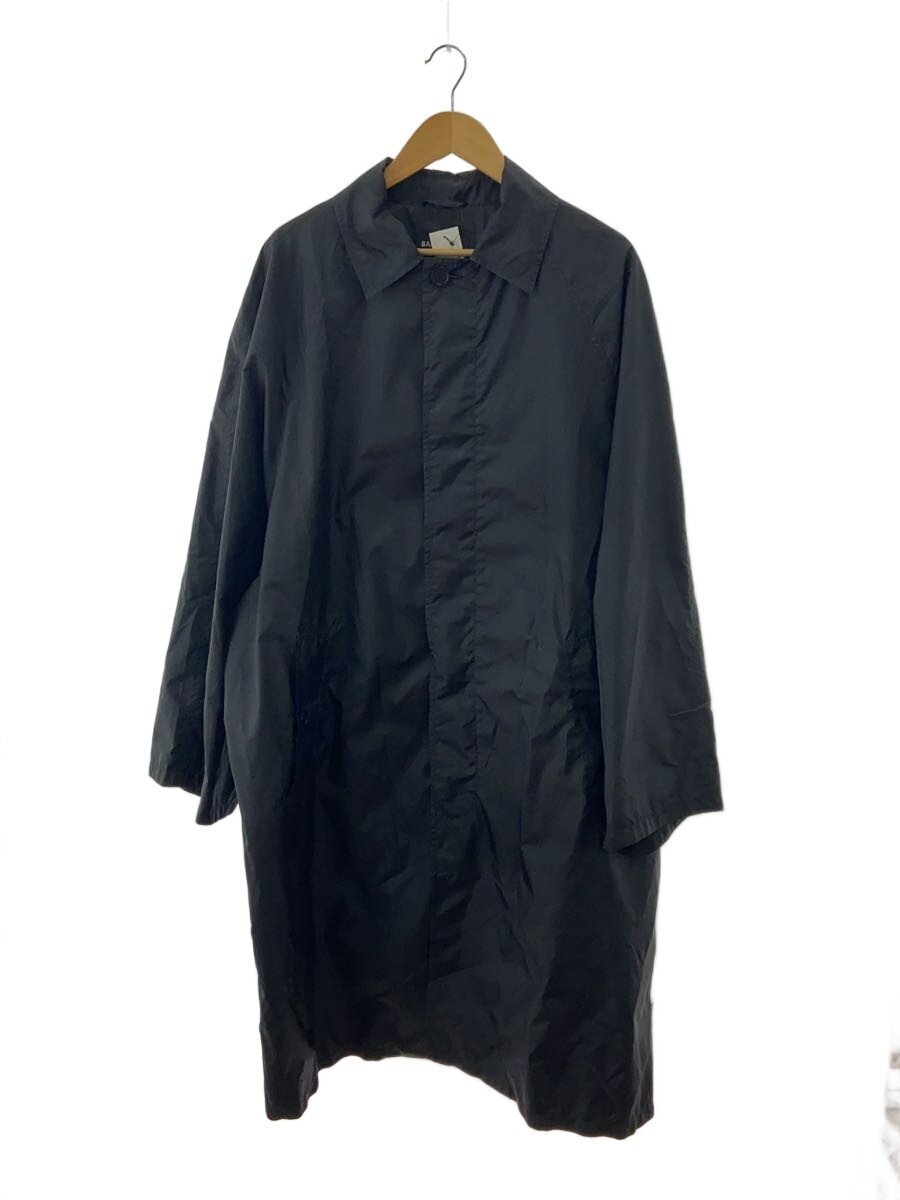 BALENCIAGA◆19AW/Big Fit Carcoat/ステンカラーコート/42/ナイロン/BLK/572377/? NULL ?//拍卖