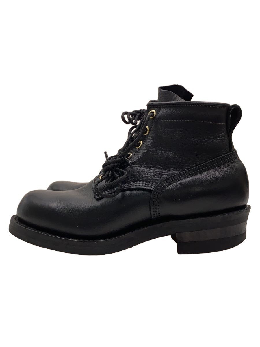 VIBERG◆レースアップブーツ/US11.5/BLK/レザー//拍卖