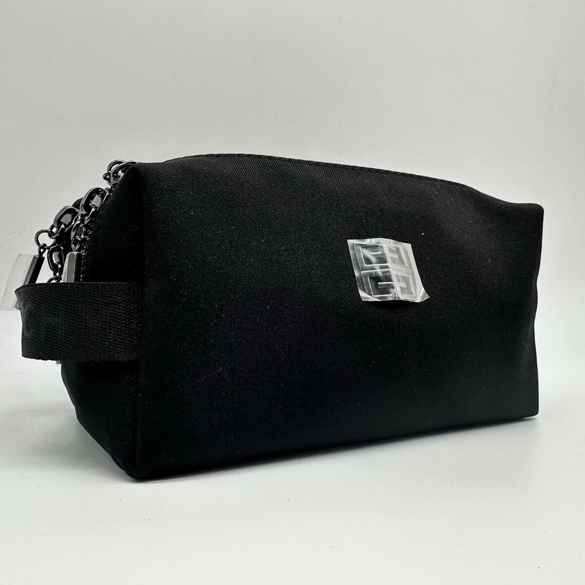 新品未使用品 ジバンシィ ジバンシー GIVENCHY クラッチバッグ セカンドバッグ ポーチ ブラック 黒 ビジネス メンズ ダブルジップ拍卖