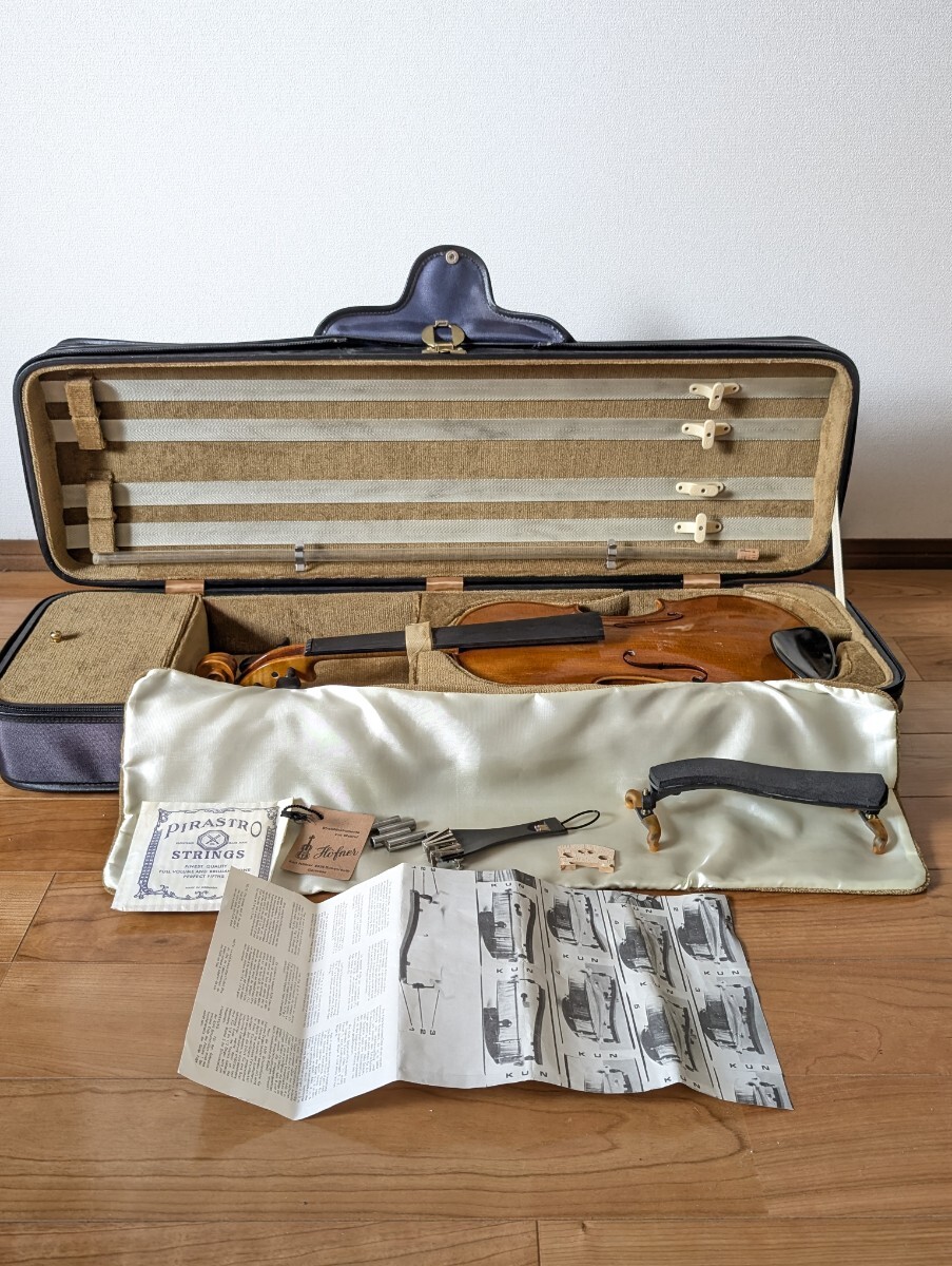 【1980年代ドイツ製】Karl Hfner カール・ヘフナー バイオリン 現状品 拍卖