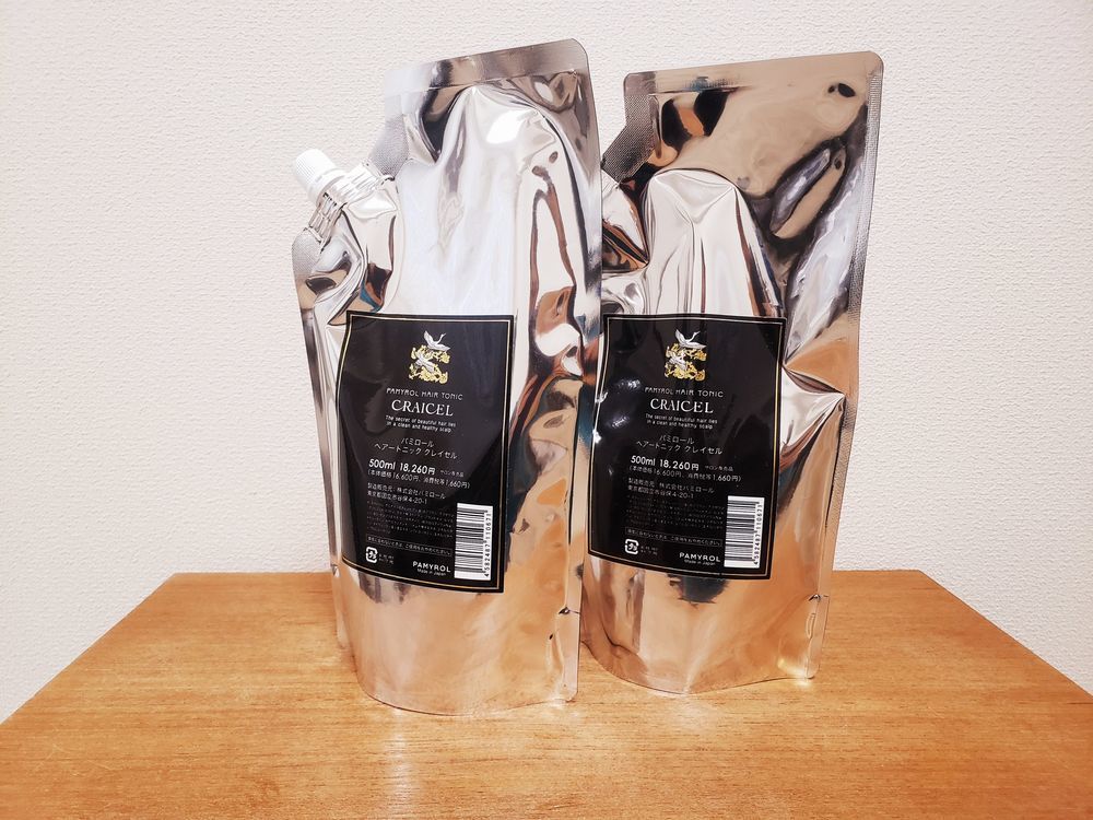 【送料無料】 パミロール ヘアートニック クレイセル 500mlパウチ ×2 /(検)シャンプー トニック ネオ エクスプレア 育毛 発毛 くせ 薄毛拍卖