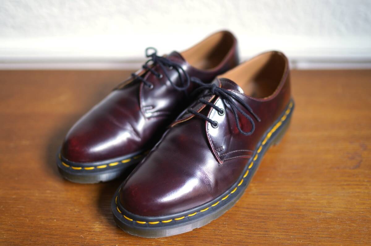 3ホールレザーシューズ / COMME des GARCONS HOMME DEUX(コムデギャルソンオムドゥ) Dr.Martens(ドクターマーチン)拍卖