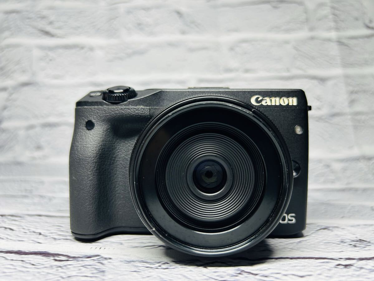 Canon キャノン EOS M3 22mm ミラーレス デジタルカメラ拍卖