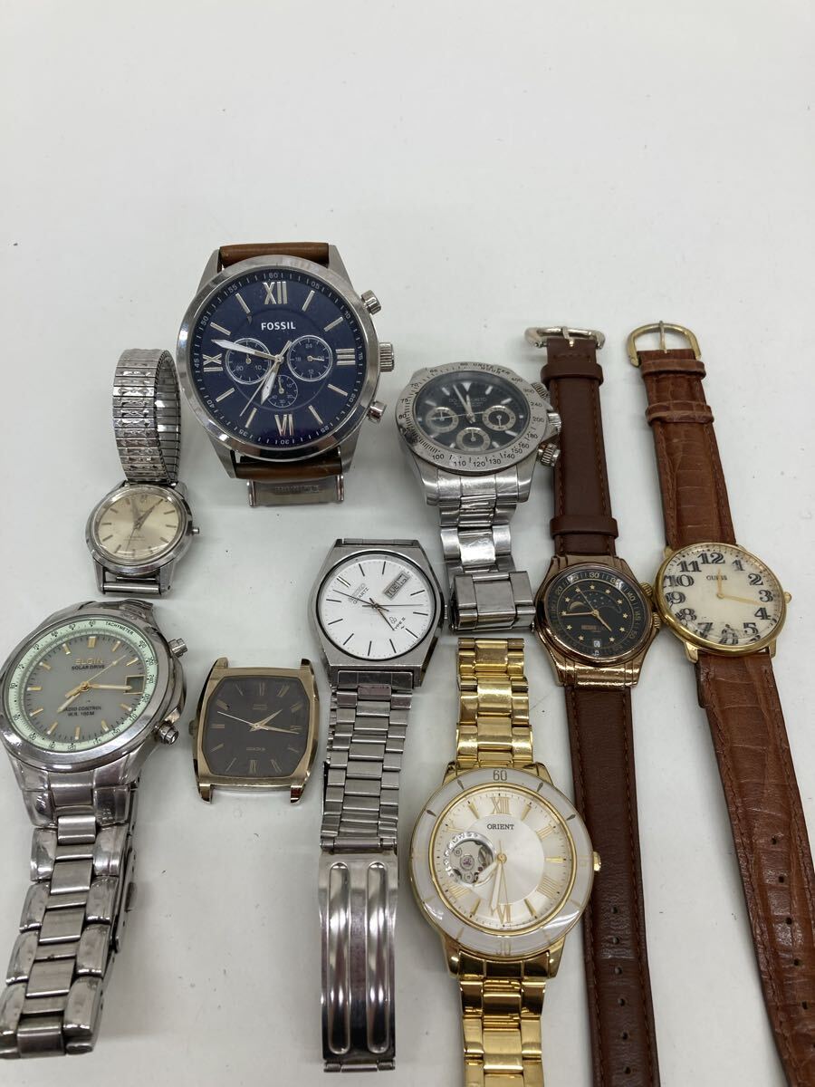 【AD2749-i】 時計 腕時計 9点 まとめ SEIKO CITIZEN GUESS MICHIKO LONDON DOLCE SEGRETO ORIENT elgin FOSSIL など セイコー拍卖