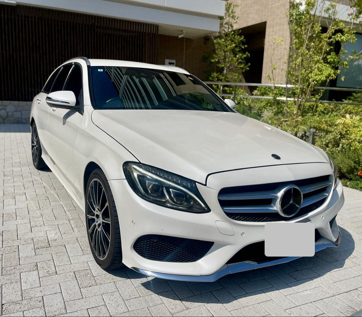 1円 車検付【美車】ベンツ C250 ステーションワゴン スポーツ AMG エアサス新品交換済 赤本革 Burmester高音質 最上級グレード 高級車拍卖